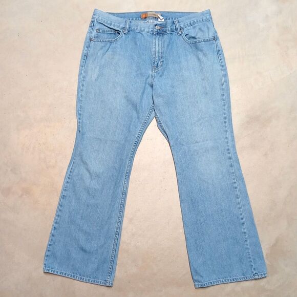 Old Navy Y2K Jeans Women's 16 Short Denim Curvy Bootcut Just Below Waist - Picture 1 of 10